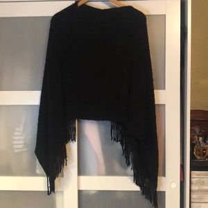 Fringe poncho